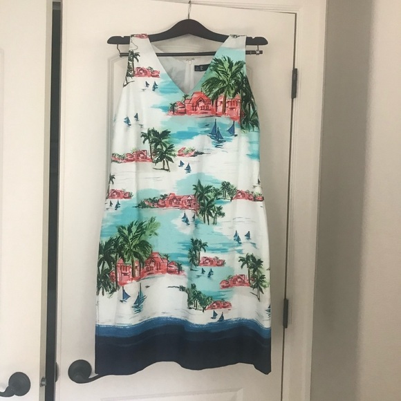 Super Cute Tropical Dress - Picture 2 of 4